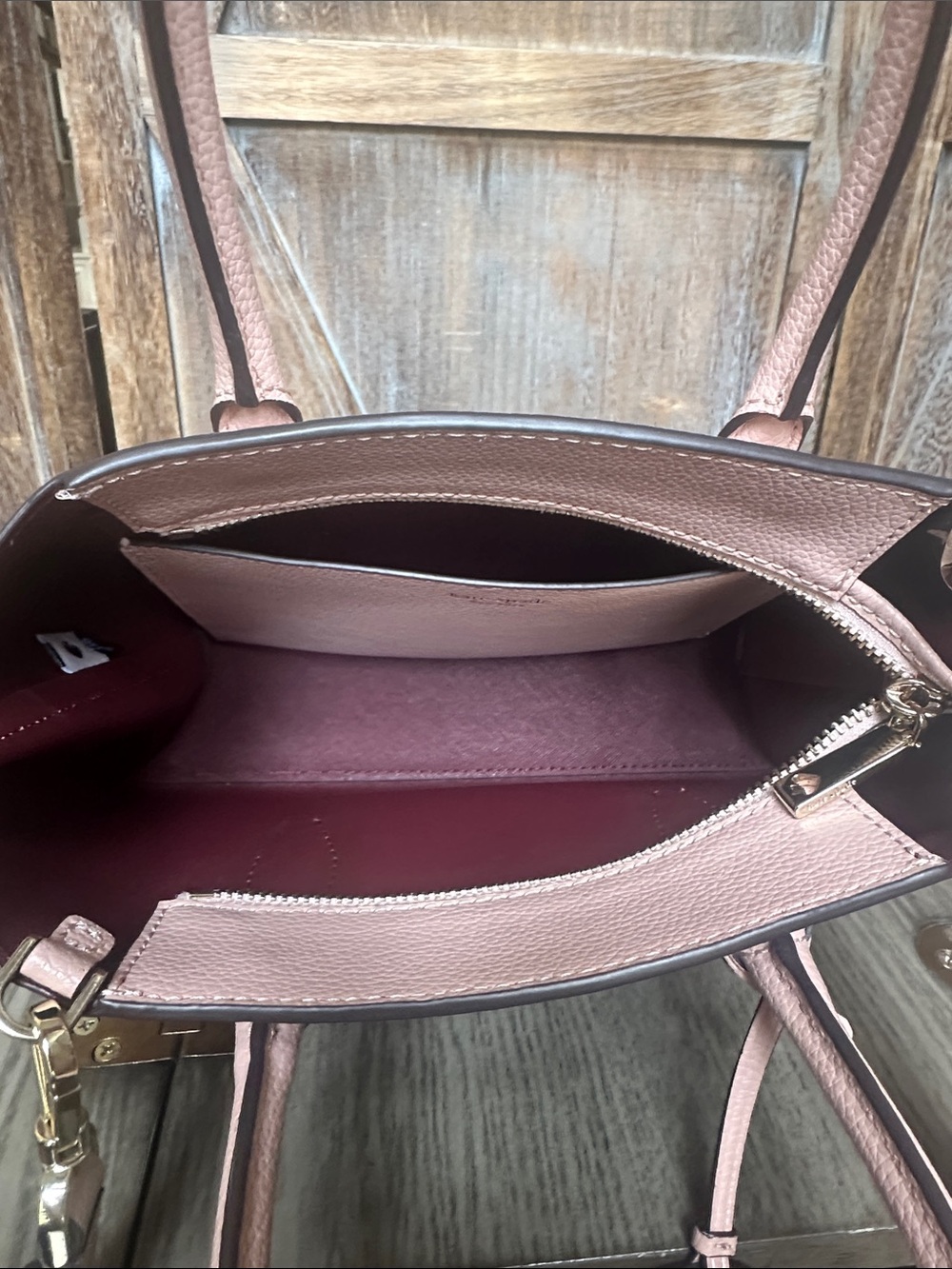 Kate Spade Small Satchel Light Pink Tote with Removable Crossbody Strap - Picture 10 of 16